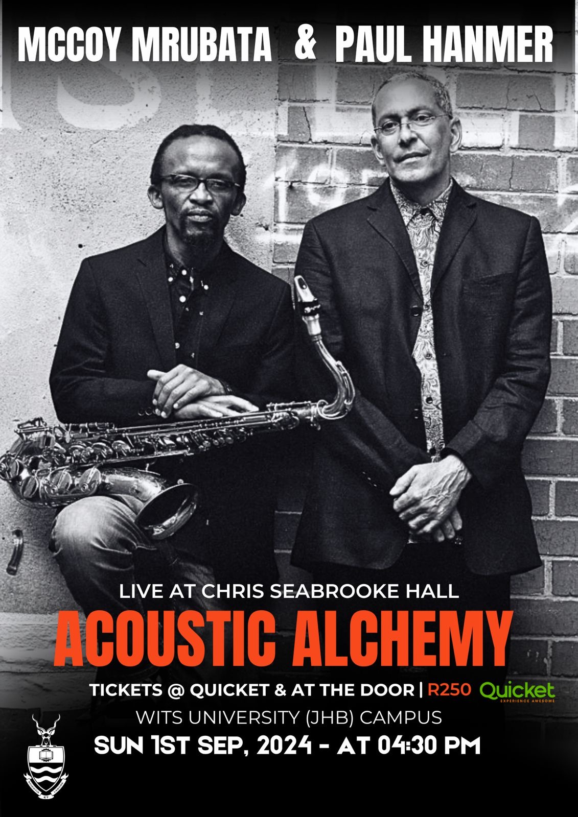 Paul Hanmer and McCoy Mrubata